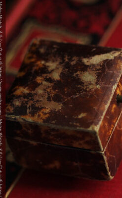 ルビーとダイヤの18金無垢アンティークリング・指輪【1906年頃】箱付き-A0314-12