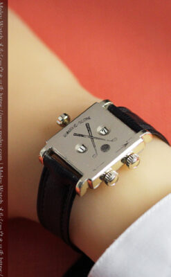 腕時計型の手動式 ゴルフのスコアカウンター 【1960年頃】-A0319-12