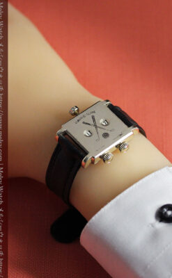 腕時計型の手動式 ゴルフのスコアカウンター 【1960年頃】-A0319-13