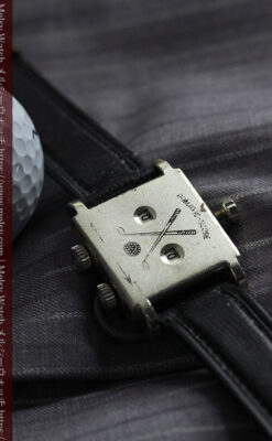 腕時計型の手動式 ゴルフのスコアカウンター 【1960年頃】-A0319-2