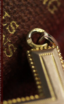 希少な特別品 フランス製18金無垢アンティーククロス･十字架 【1880年頃】-A0320-16