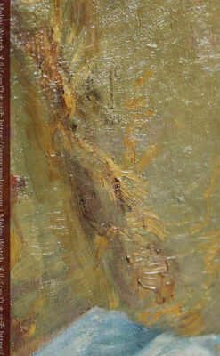 大森安仁子 Annie Barrows Shepleyの描いた若い女性 1893年作 -大河ドラマいだてん大森兵蔵の妻-A0327-21