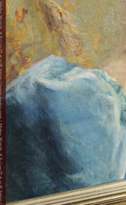 大森安仁子 Annie Barrows Shepleyの描いた若い女性 1893年作 -大河ドラマいだてん大森兵蔵の妻-A0327-8