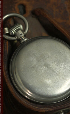 革ケース入り ティファニーの超大型アンティーク懐中時計 【1892年頃】-P2330-15