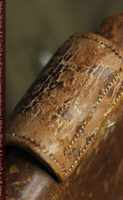 革ケース入り ティファニーの超大型アンティーク懐中時計 【1892年頃】-P2330-26