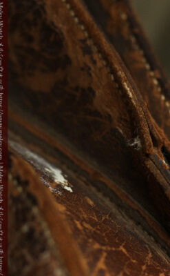 革ケース入り ティファニーの超大型アンティーク懐中時計 【1892年頃】-P2330-27