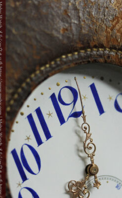 革ケース入り ティファニーの超大型アンティーク懐中時計 【1892年頃】-P2330-3