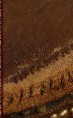 革ケース入り ティファニーの超大型アンティーク懐中時計 【1892年頃】-P2330-30