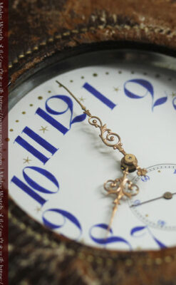 革ケース入り ティファニーの超大型アンティーク懐中時計 【1892年頃】-P2330-7