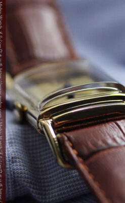 着け方２通り 趣きあるハミルトンのアンティーク腕時計 【1940年頃】-W1570-16