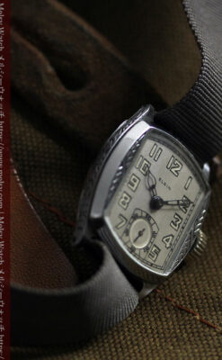 昭和初期 趣きあるエルジンのアンティーク腕時計 【1930年頃】-W1571-11