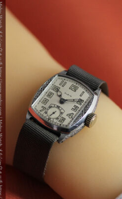 昭和初期 趣きあるエルジンのアンティーク腕時計 【1930年頃】-W1571-18