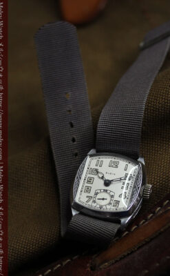 昭和初期 趣きあるエルジンのアンティーク腕時計 【1930年頃】-W1571-7