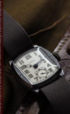 昭和初期 趣きあるエルジンのアンティーク腕時計 【1930年頃】-W1571-9