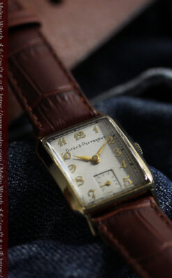 ジラールペルゴのレトロな雰囲気のアンティーク腕時計 【1940年頃】-W1573-1
