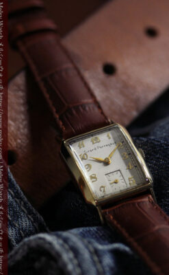 ジラールペルゴのレトロな雰囲気のアンティーク腕時計