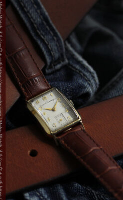 ジラールペルゴのレトロな雰囲気のアンティーク腕時計 【1940年頃】-W1573-4