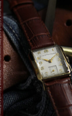 ジラールペルゴのレトロな雰囲気のアンティーク腕時計 【1940年頃】-W1573-7