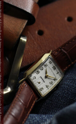 ジラールペルゴのレトロな雰囲気のアンティーク腕時計 【1940年頃】-W1573-8