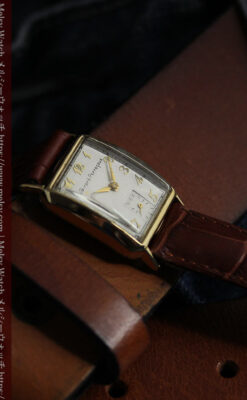 ジラールペルゴのレトロな雰囲気のアンティーク腕時計 【1940年頃】-W1573-9