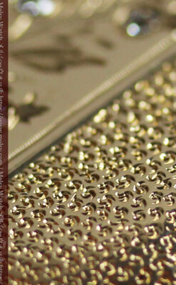 上品な顔とダイヤが映える エルジンの金無垢アンティーク懐中時計 【1895年頃】-P2333-6