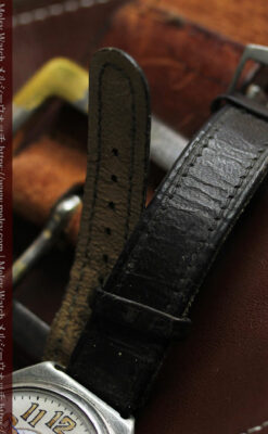 エルジン 歴史伝える味のある大型アンティーク腕時計 【1890年頃】-W1576-15