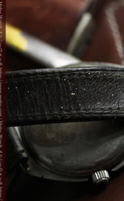 エルジン 歴史伝える味のある大型アンティーク腕時計 【1890年頃】-W1576-16