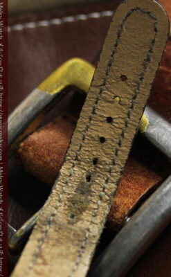 エルジン 歴史伝える味のある大型アンティーク腕時計 【1890年頃】-W1576-17