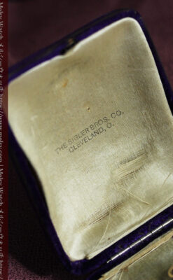 ハート&ダイヤモンド ウォルサムの金無垢アンティーク懐中時計 【1900年頃】箱付き-P2336-22