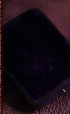 ハート&ダイヤモンド ウォルサムの金無垢アンティーク懐中時計 【1900年頃】箱付き-P2336-24