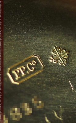 華麗な文字盤が光るパテックフィリップの18金無垢アンティーク懐中時計 【1920年頃】-P2337-27