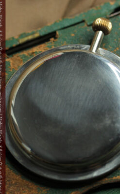 ティファニー 8日巻きの大型アンティーク携行時計 【1920年頃】ケース付き-P2338-15