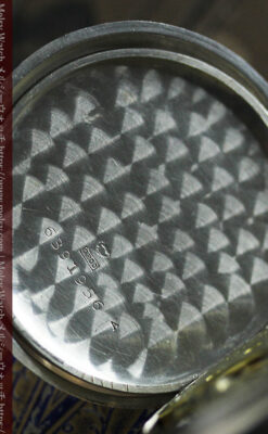 オメガの風格ある重厚な銀無垢アンティーク懐中時計 【1915年頃】-P2339-20