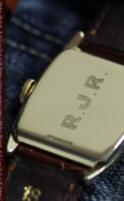 ハミルトンの丸みのある樽型アンティーク腕時計 【1936年製】-W1581-15