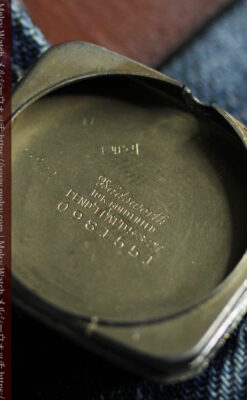 ハミルトンの丸みのある樽型アンティーク腕時計 【1936年製】-W1581-16