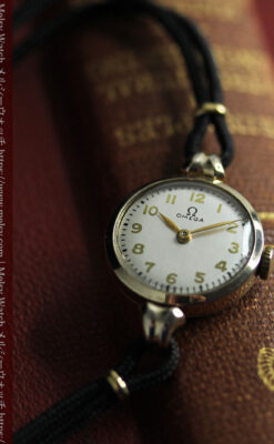 オメガのレトロ感が楽しい女性用腕時計 【1949年頃】-W1583-1