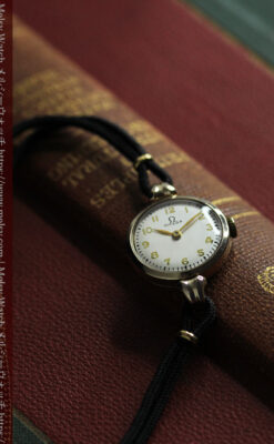 オメガのレトロ感が楽しい女性用腕時計 【1949年頃】-W1583-5