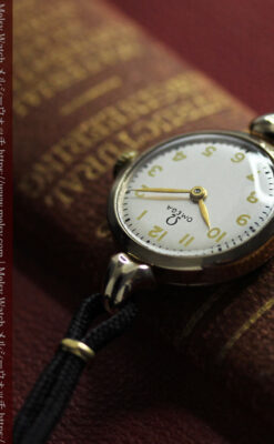 オメガのレトロ感が楽しい女性用腕時計 【1949年頃】-W1583-9