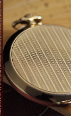 大正浪漫の響きが似合うオメガのアンティーク懐中時計 【1925年頃】-P2340-13