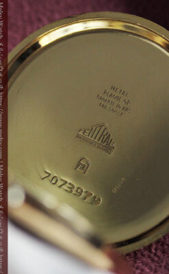 大正浪漫の響きが似合うオメガのアンティーク懐中時計 【1925年頃】-P2340-14