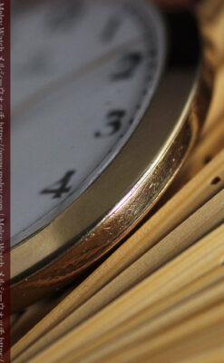 大正浪漫の響きが似合うオメガのアンティーク懐中時計 【1925年頃】-P2340-15