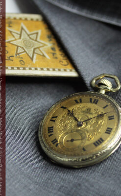 歳月と技法の美を楽しむ オメガのアンティーク懐中時計 【1920年頃】-P2341-3