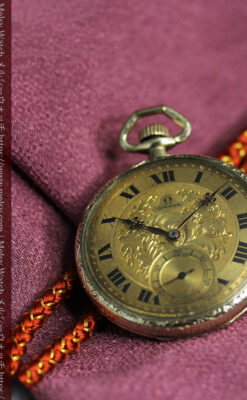 歳月と技法の美を楽しむ オメガのアンティーク懐中時計 【1920年頃】-P2341-5