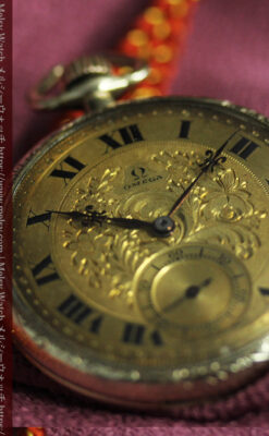 歳月と技法の美を楽しむ オメガのアンティーク懐中時計 【1920年頃】-P2341-9