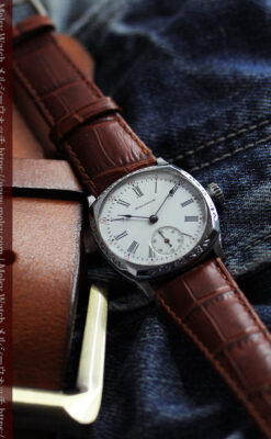 ウォルサム アンティーク腕時計 装飾入りクッション型 【1908年頃】-W1586-4