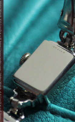 ジラールペルゴ 上品な金無垢アンティーク腕時計 【1940年頃】ダイヤモンド4石-W1588-13