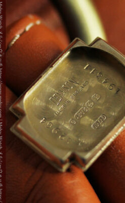 こだわりの金無垢オメガ 紐タイプのアンティーク腕時計 【1947年頃】-W1589-15