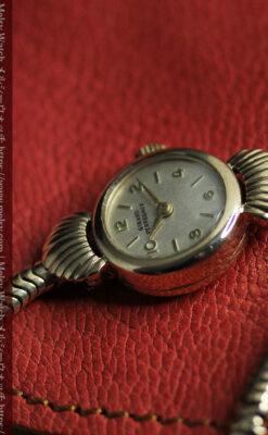 ジラールペルゴの9金無垢レディース腕時計&金無垢バンド 【1952年頃】-W1591-13