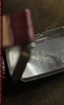 雰囲気上々 気持ち高ぶるロンジンの銀無垢アンティーク腕時計 【1923年頃】-W1592-15