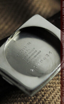 グリュエン 100年物の特別なカジュアルアンティーク腕時計 【1925年頃】-W1594-17